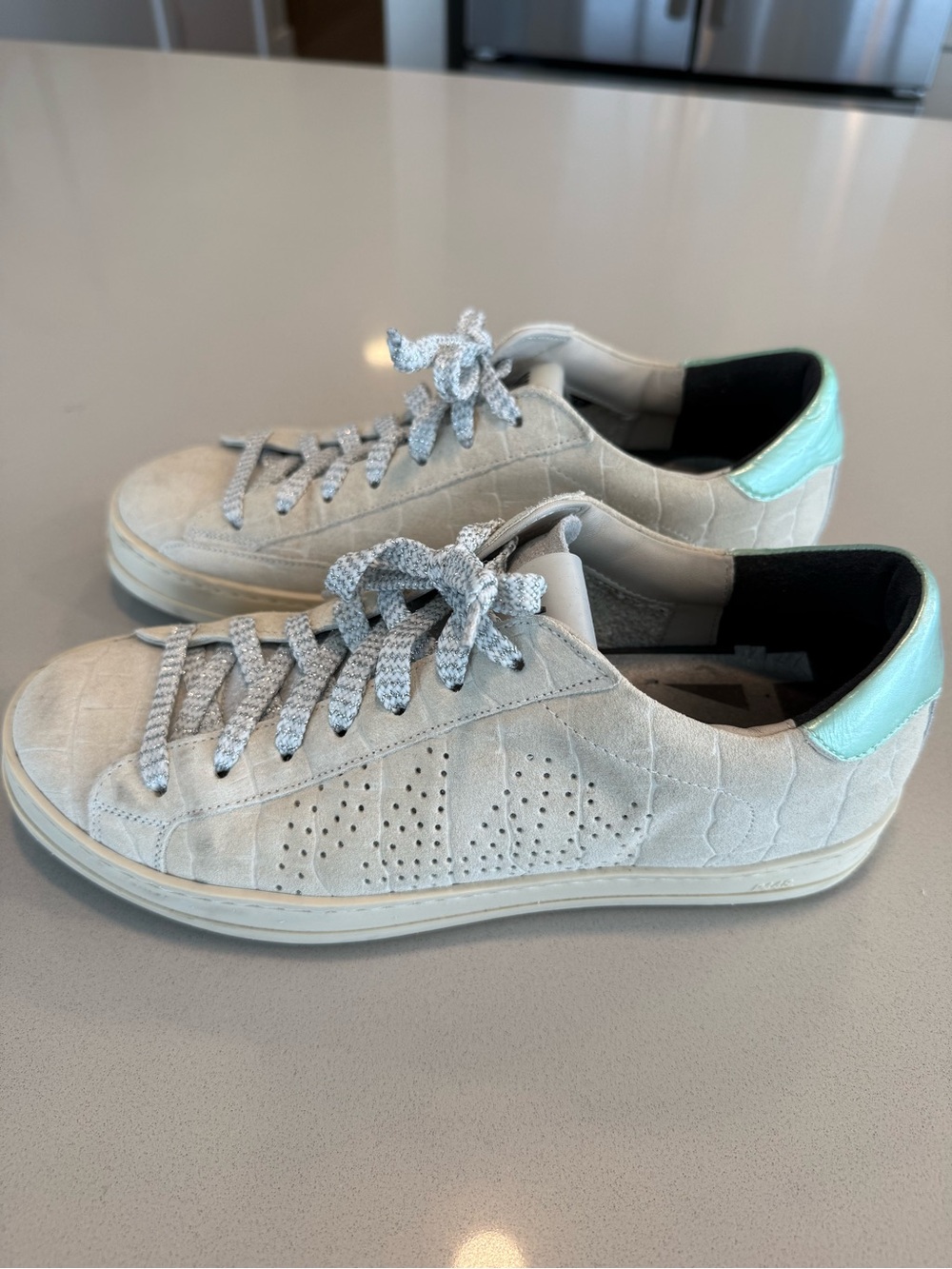 P448 Women’s John Perforated Low Top Sneaker - Size 38